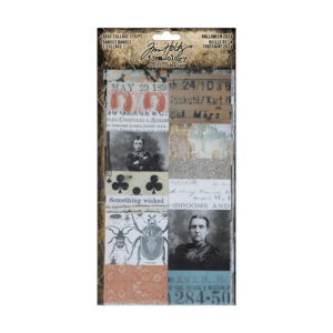 Tim Holtz® Idea-ology™ Paperie - 2024 Halloween Collage Strips Large