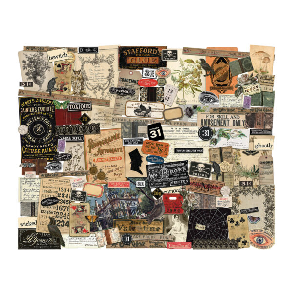 Tim Holtz® Idea-ology™ Paperie - 2024 Halloween Ephemera Pack - Image 3