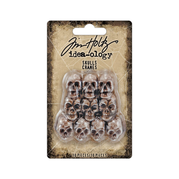 Tim Holtz® Idea-ology™ Findings - 2024 Halloween Skulls