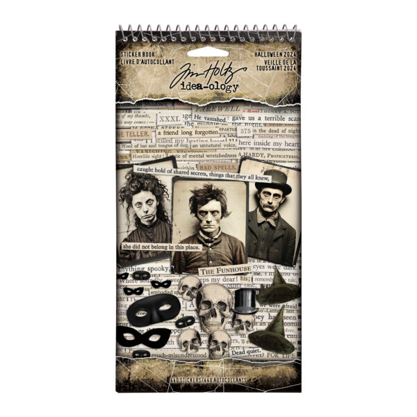 Tim Holtz® Idea-ology™ Paperie - 2024 Halloween Sticker Book