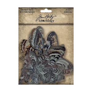 Tim Holtz® Idea-ology™ Paperie - 2024 Halloween Transparencies, Moths