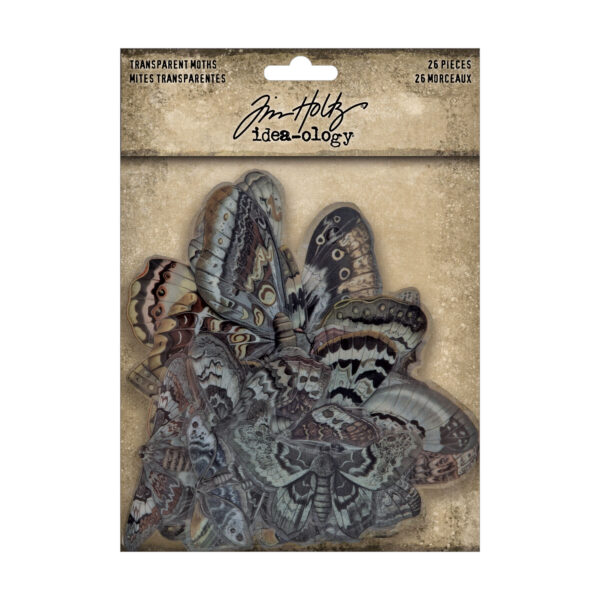 Tim Holtz® Idea-ology™ Paperie - 2024 Halloween Transparencies, Moths
