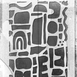 Tim Holtz® Stampers Anonymous Layering Stencils -- Cutout Shapes 1 THS175