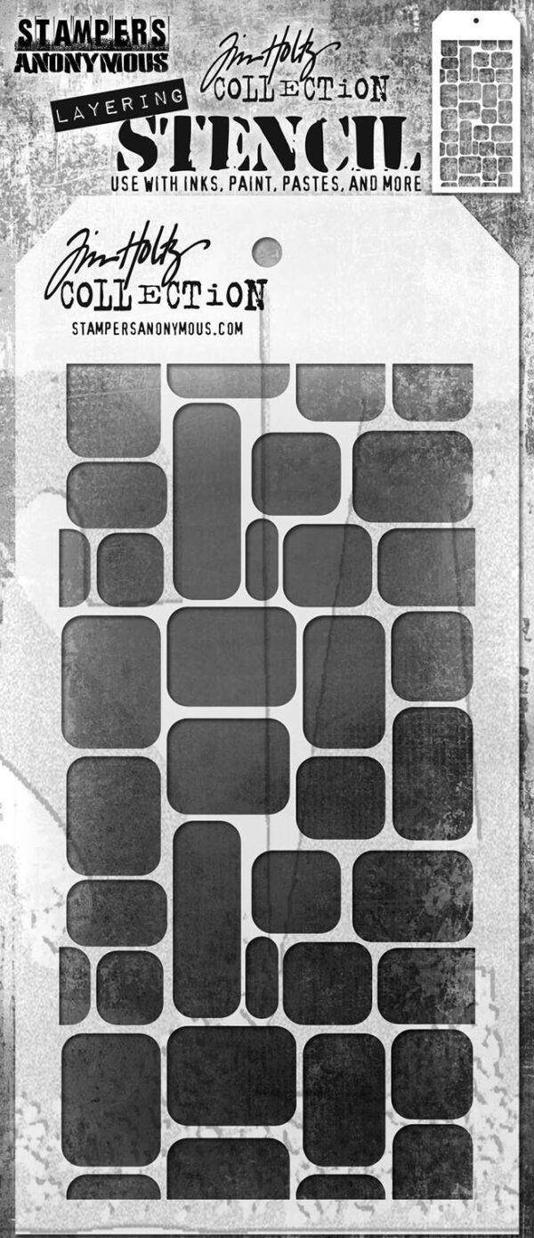 Tim Holtz® Stampers Anonymous Layering Stencils -- Labels THS178