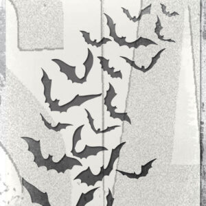 Tim Holtz® Stampers Anonymous Layering Stencils -- Batty THS184