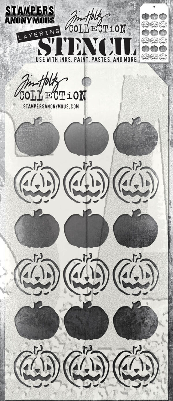 Tim Holtz® Stampers Anonymous Layering Stencils -- Jacks THS186