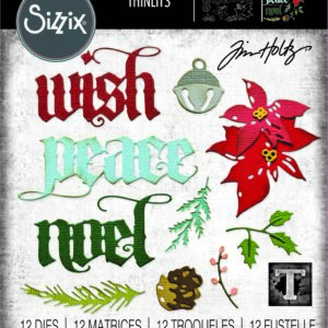 Tim Holtz® Alterations | Sizzix Thinlits™ Die Set 14PK - Vault Holiday Classic