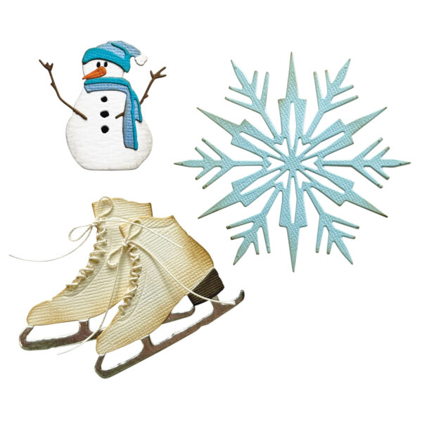 Tim Holtz® Alterations | Sizzix Thinlits™ Die Set 14PK - Vault Winter Wishes - Image 2