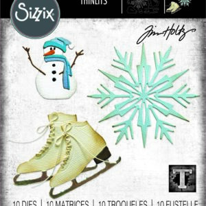 Tim Holtz® Alterations | Sizzix Thinlits™ Die Set 14PK - Vault Winter Wishes