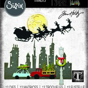 Tim Holtz® Alterations | Sizzix Thinlits™ Die Set 14PK - Vault Christmas Magic