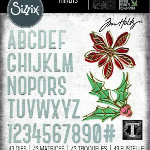 Tim Holtz® Alterations | Sizzix Thinlits™ Die Set 14PK - Vault Seasonal Sketch