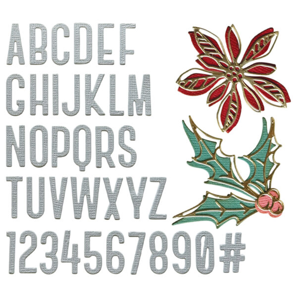 Tim Holtz® Alterations | Sizzix Thinlits™ Die Set 14PK - Vault Seasonal Sketch - Image 2