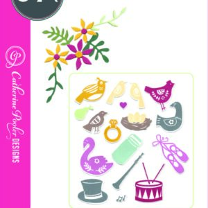 Sizzix Framelits Die Set 23PK - 12 Days of Christmas #2 by Catherine Pooler
