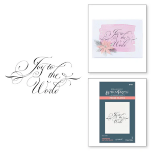 Copperplate Joy to the World Press Plate