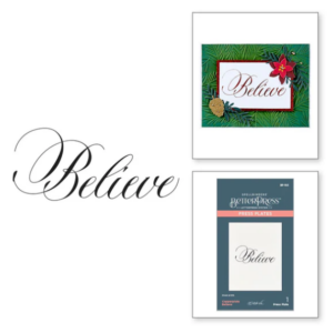 Copperplate Believe Press Plate