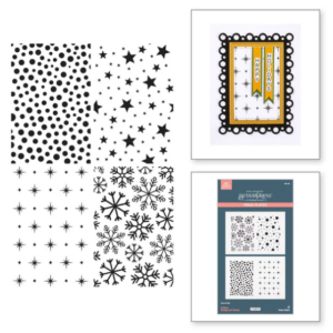 Holiday Background Panels Press Plates
