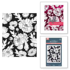 Poppy Background Press Plate