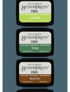 Woodlands BetterPress Ink Mini Set