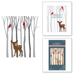Birch Trees Registration Press Plates & Die Set
