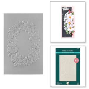 Nature's Botanical Wreath 3D Embossing Folder