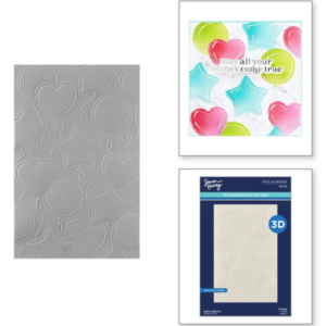 Party Balloons 3D Embossing Folder