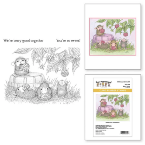 Berry Good Cling Rubber Stamp Set