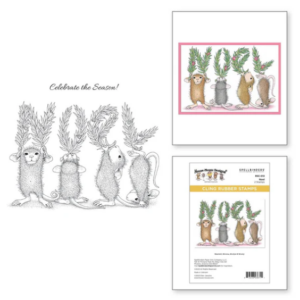 Noel Cling Rubber Stamp Set