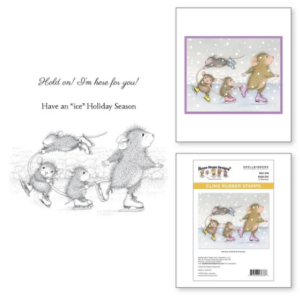 Hold On! Cling Rubber Stamp Set