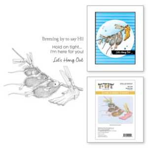 Breezy Day Cling Rubber Stamp Set