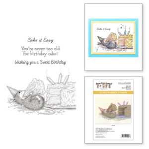 Sweet Birthday Cling Rubber Stamp Set
