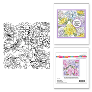 Stampendous Floral Garden Cling Rubber Stamp Set