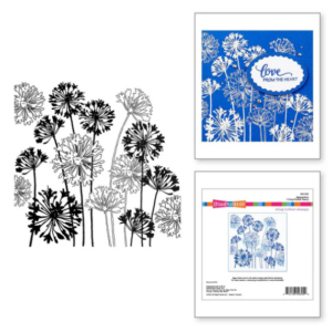 Stampendous Agapanthus Cling Rubber Stamp Set