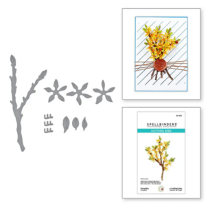 Forsythia Etched Dies