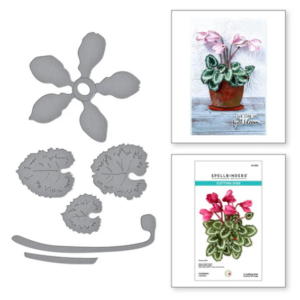Cyclamen Etched Dies