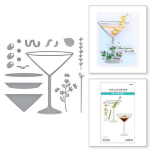 Olive Martinis Etched Dies