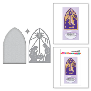 Christmas Morn Nativity Etched Dies