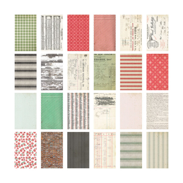 Tim Holtz® Idea-ology™ Paperie - Christmas Backdrops 2024 - Image 4