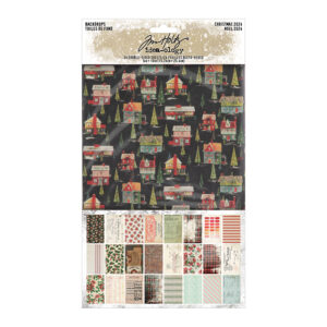 Tim Holtz® Idea-ology™ Paperie - Christmas Backdrops 2024
