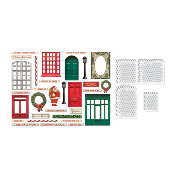 Tim Holtz® Idea-ology™ Paperie - Christmas Baseboards + Transparencies 2024 - Image 2