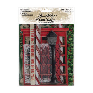 Tim Holtz® Idea-ology™ Paperie - Christmas Baseboards + Transparencies 2024