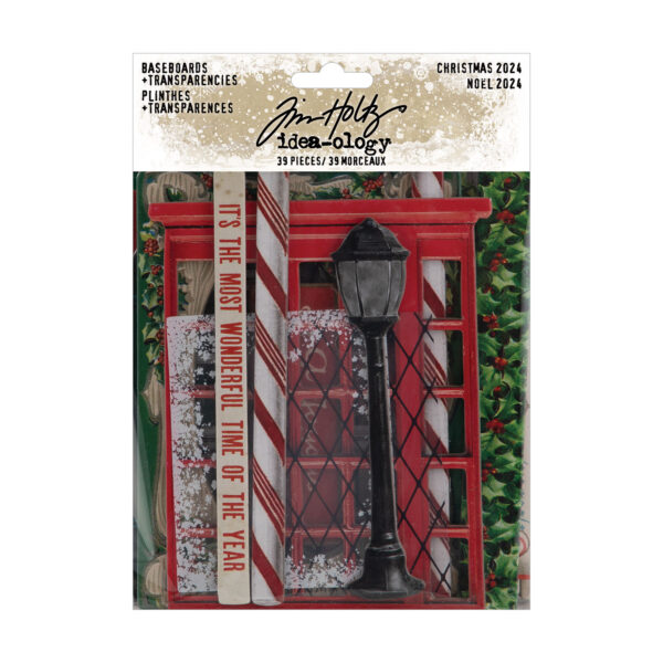 Tim Holtz® Idea-ology™ Paperie - Christmas Baseboards + Transparencies 2024
