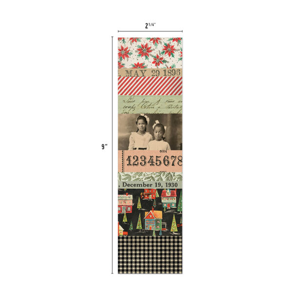 Tim Holtz® Idea-ology™ Paperie - Christmas Large Collage Strips 2024 - Image 2
