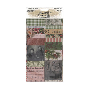 Tim Holtz® Idea-ology™ Paperie - Christmas Large Collage Strips 2024