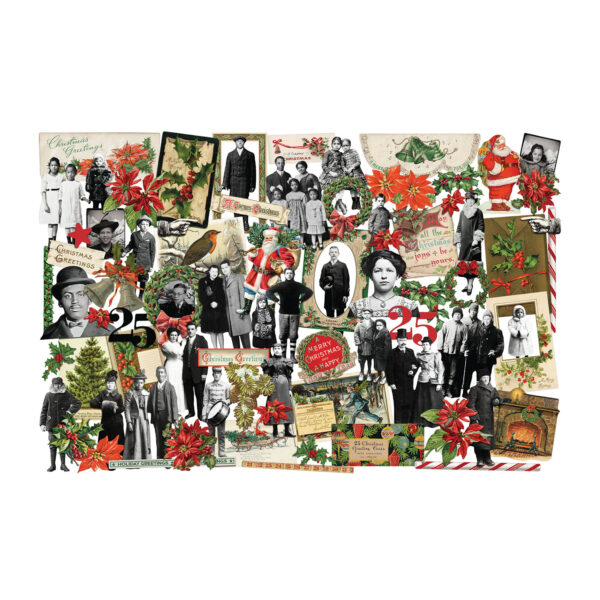 Tim Holtz® Idea-ology™ Paperie - Christmas Layers + Paper Dolls 2024 - Image 2