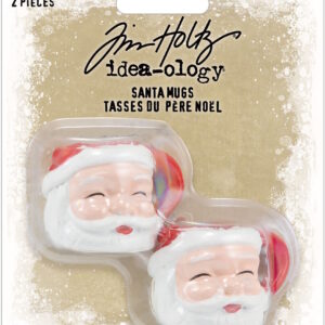 Tim Holtz® Idea-ology™ Findings - Santa Mug