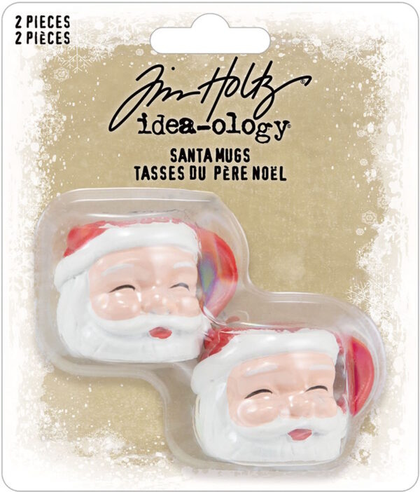 Tim Holtz® Idea-ology™ Findings - Santa Mug