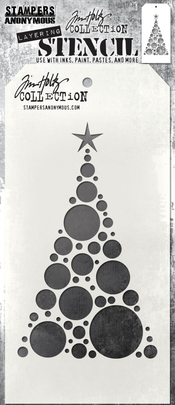 Tim Holtz® Stampers Anonymous Layering Stencils -- Modern Tree THS187