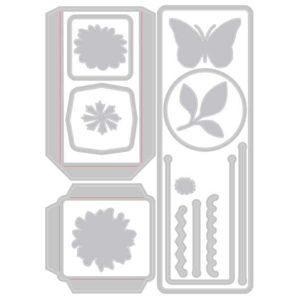 Sizzix Thinlits Die Set 17PK - Bookmark, Pockets and Toppers by Eileen Hull - Image 4
