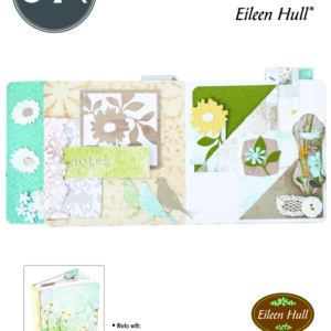 Sizzix Thinlits Die Set 10PK - Floral Pocket and Paperclips by Eileen Hull