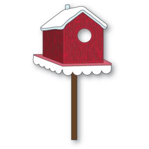 Memory Box Die – Snowy Birdhouse 94810